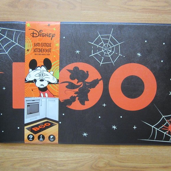 Disney Minnie BOO Halloween Witch Anti Fatigue Kitchen Floor Mat - Picture 2 of 5